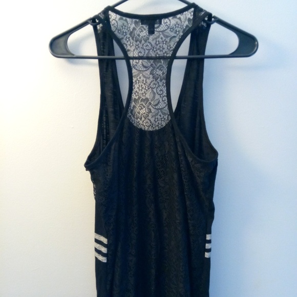 [Express] Racerback Tank Lace Back (Size M) - Picture 3 of 3